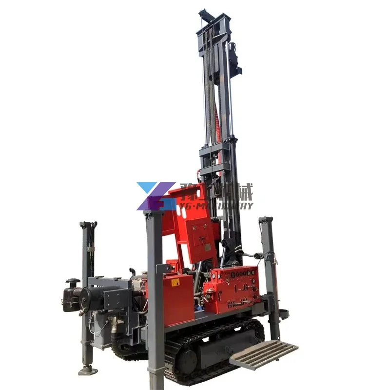 185 CFM Industry Portable Mobile Diesel Driven Screw Air Compressor for Mining\/Water Well Drilling Rig To Southeast Asia