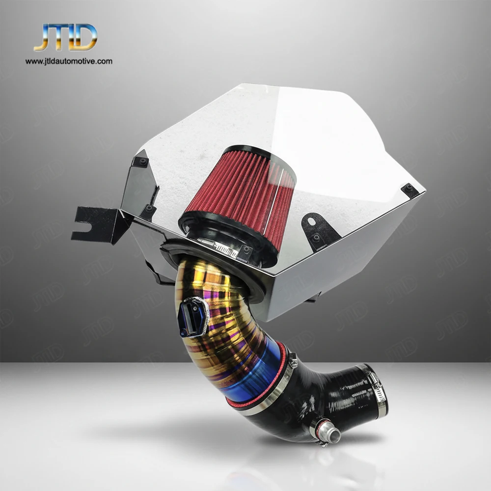 

JTLD Titanium Alloy B58 Engine Clear Cover Cold Air Intake Kit with Turbo Inlet Pipe for BMW Z4 M40i G29 & Toyota Supra A90 3.0T