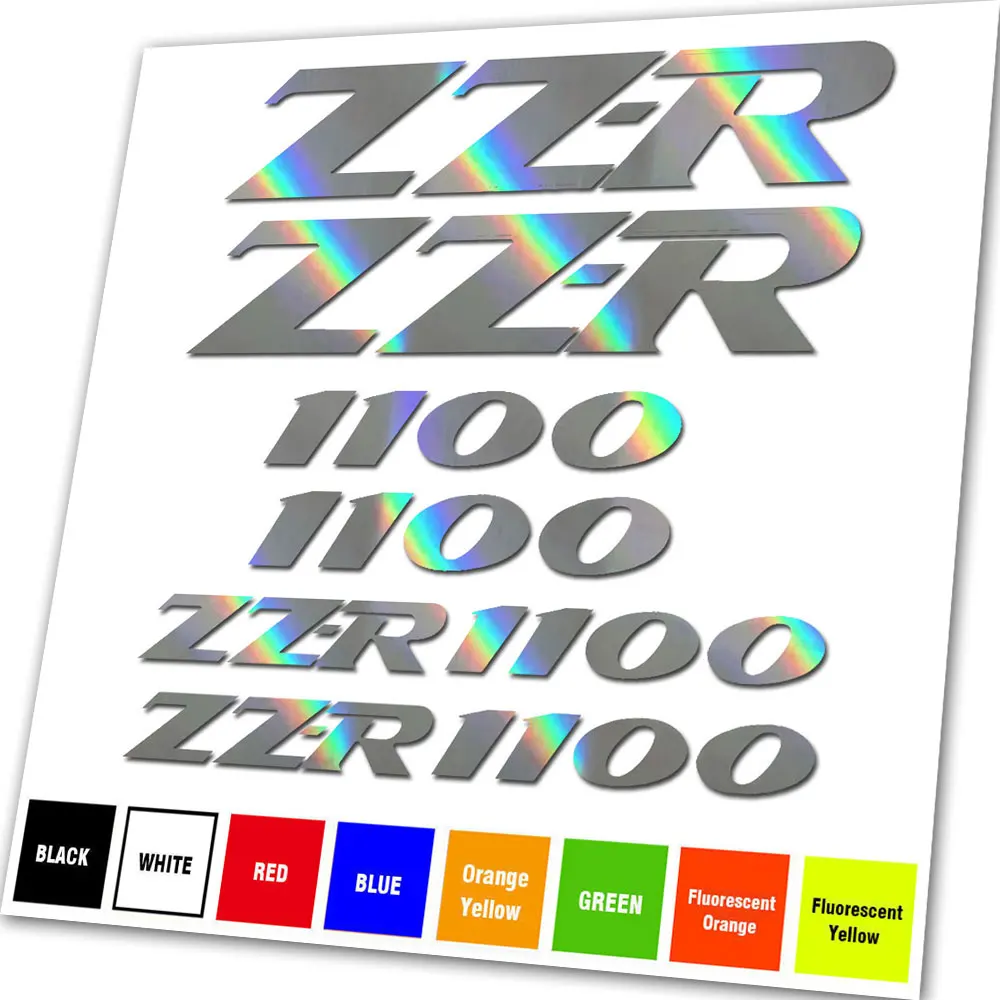 Kit Compatible For ZZR 1100 Sticker Decals Set Both Sides Motorcycle Graphic Sticker Decal Set