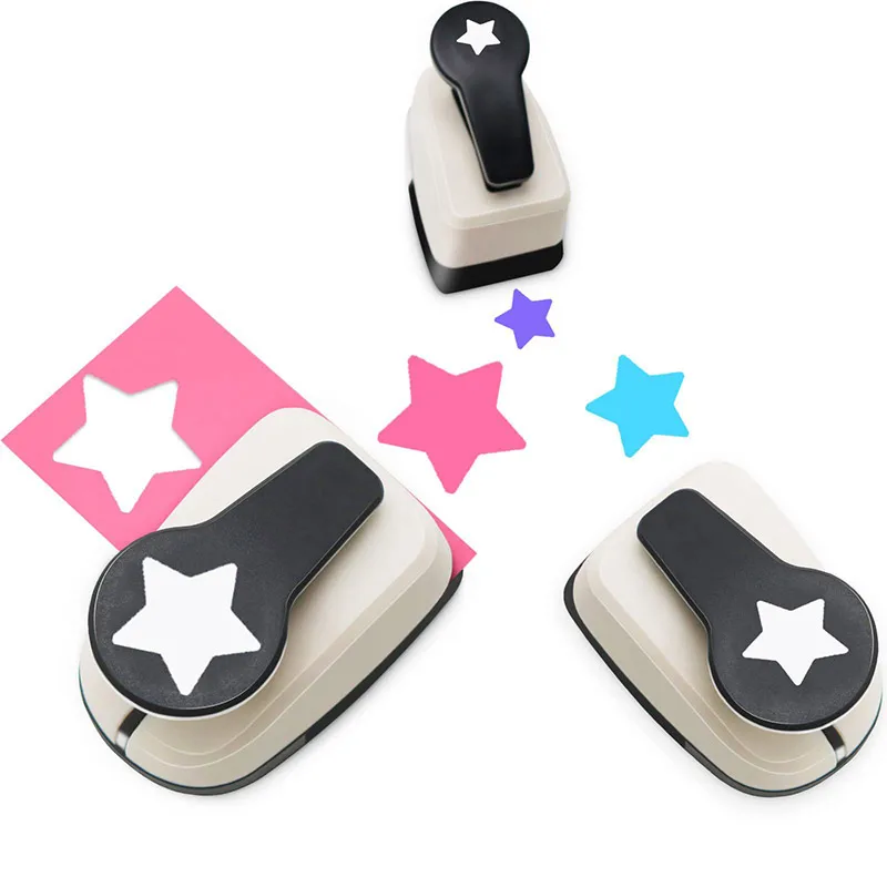 Stamp Embossing Punch Craft Paper Cutter Tools Children And Adults DIY Scrapbook Notebook Cutting Hand Tools Cute Festival Gifts