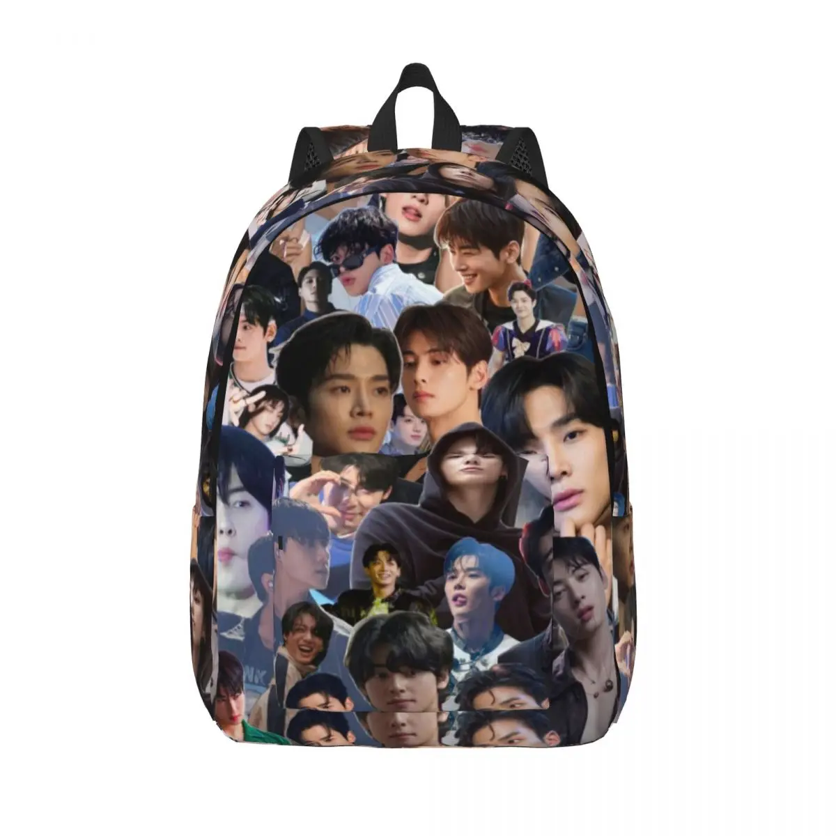 

Классный спортивный рюкзак Cha Eunwoo серии True Beauty со звездами, студенческий рабочий рюкзак для мужчин и женщин, холщовые сумки для колледжа