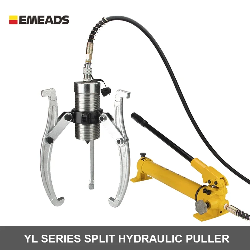 Emeads Yl 5t 10t 20t 30t Hydraulic Rama Split Type Hydraulic Pull Type Hydraulic Pull Bearing Puller For Industrial Electrical U