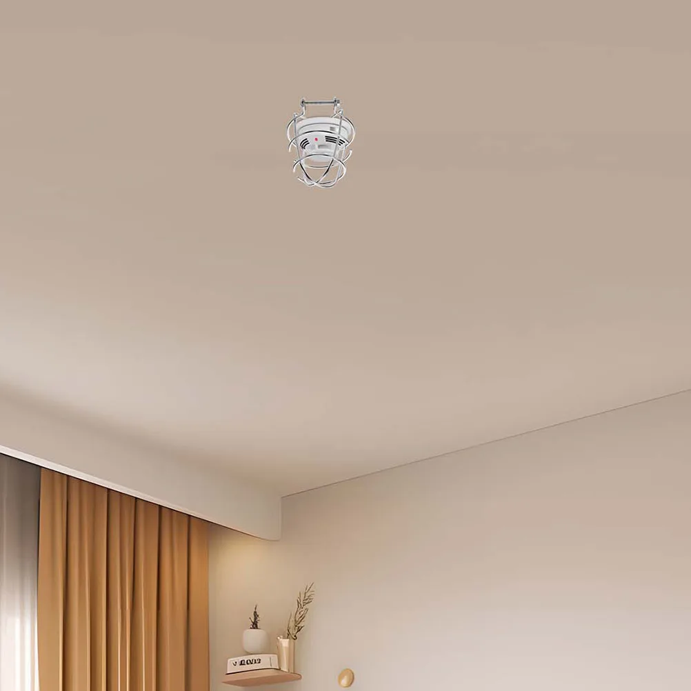 2Pcs Fire Sprinkler Cover Silver Durable Protector for Upright Flush Mount Pendent Recessed Sprinklers Splash Shield