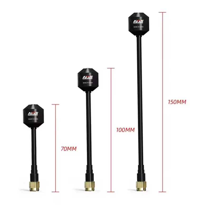 ​Axisflying Single/Dual 5.8GHz SMA Antennas (Gain: 2.1dBi) – Weatherproof Design for Outdoor FPV Drones​