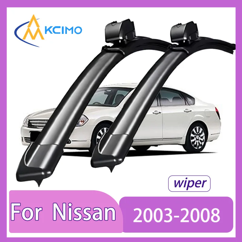 

Premium Silent Beam Wiper Blade For Nissan Teana J31 2003-2008 Nissan Maxima Cefiro OEM-Level Fit Windshield Wiper Accessories