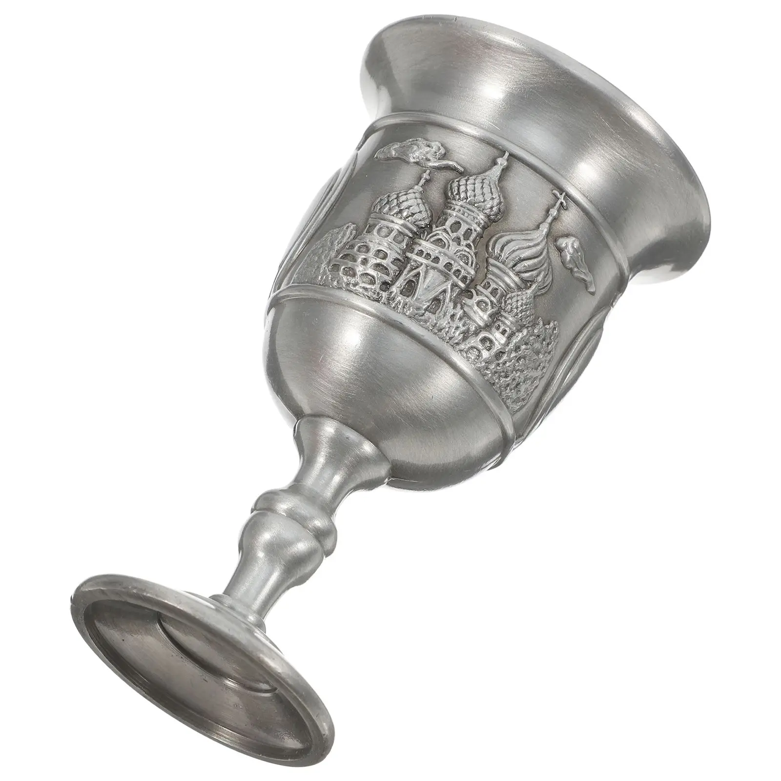 

Metal Craft Cup Ornaments Vintage Goblet Chinese Chalice Blessing Drinking Stainless Steel Beer Mug Copper Cups Viking Goblet