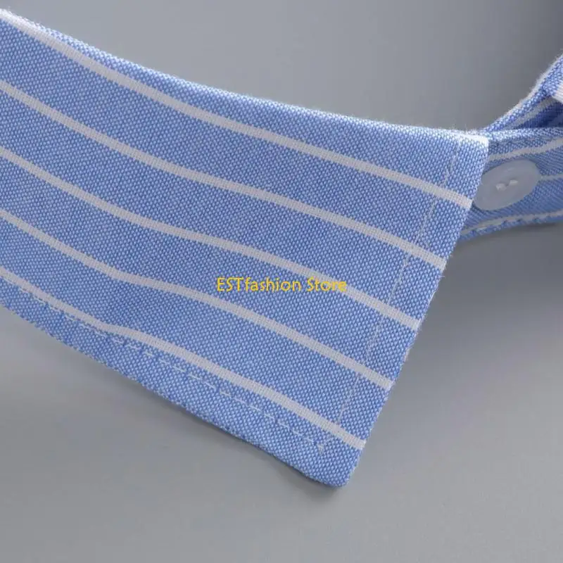 بلوزة Y5GC بياقة صناعية مزخرفة وياقة طية صدر السترة وإكسسوار ملابس بياقة علوية