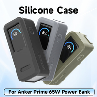 Silicone Protective Cover Silicone Case Travel Case Shockproof Anti-drop Shell for Anker Prime 9600mAh 65W Power Bank