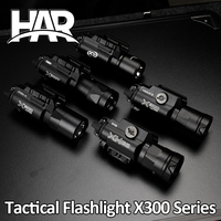 WADSN Tactical Surefir Flashlight X300 Series XH35 X300UH-B X300 X300U X300V Pistol lamp Fit 20MM Rail PEQ NGAL DBAL MAWL OGL