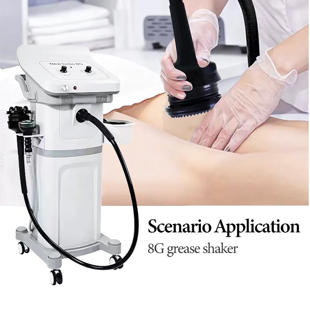 

G8 High Frequency Vibrating Body Weight Loss Slimming Massager Fitness Cellulite Fat Reduce 8G Vacuum Heating Turbo Device Beaut