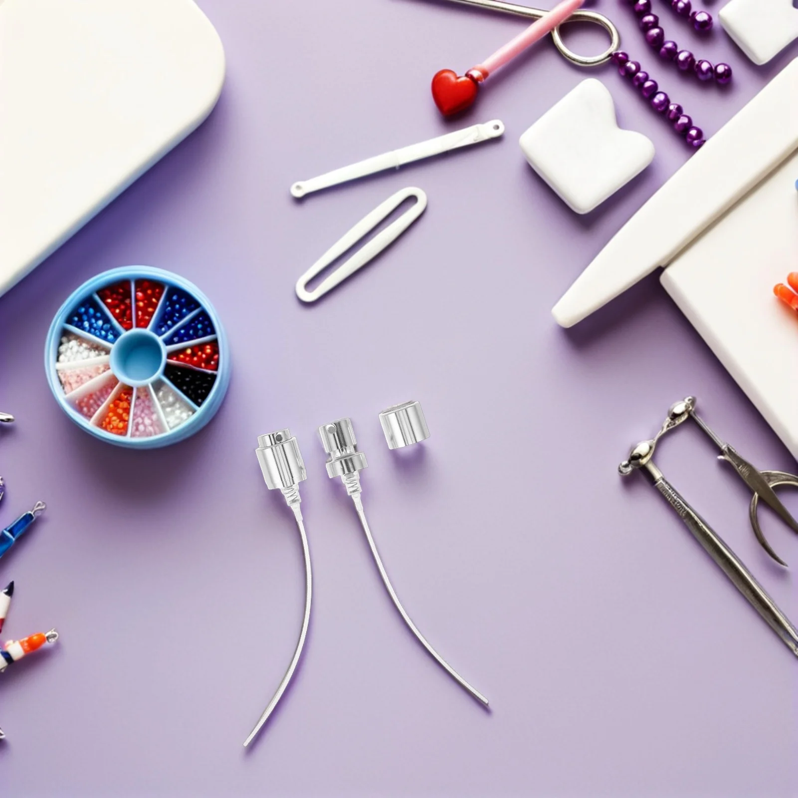 

15Pcs Perfume Spray Nozzle Replacement Tops Fine Mist Sprayer Pump Head Compatible with 15mm Bottle Sprayer Nozzle Replacement