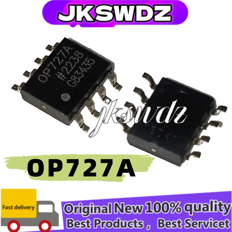 

5PCS 100% new original OP727ARZ OP727A OP727 SMD SOP-8 power operational amplifier chip