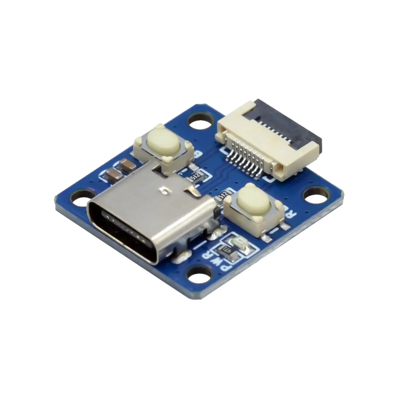 RP2040-Tiny Development Board Module RP2040 NUL Raspberry Pi PICO USB Type C Interface 264KB SRAM 2MB Flash C/C++ voor Arduino