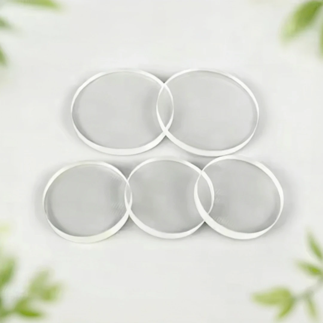 Barium Fluoride BaF2 Optical Window Infrared IR Crystal Substrate Salt Plate BaF2 Infrared Optical Window Customizable Size