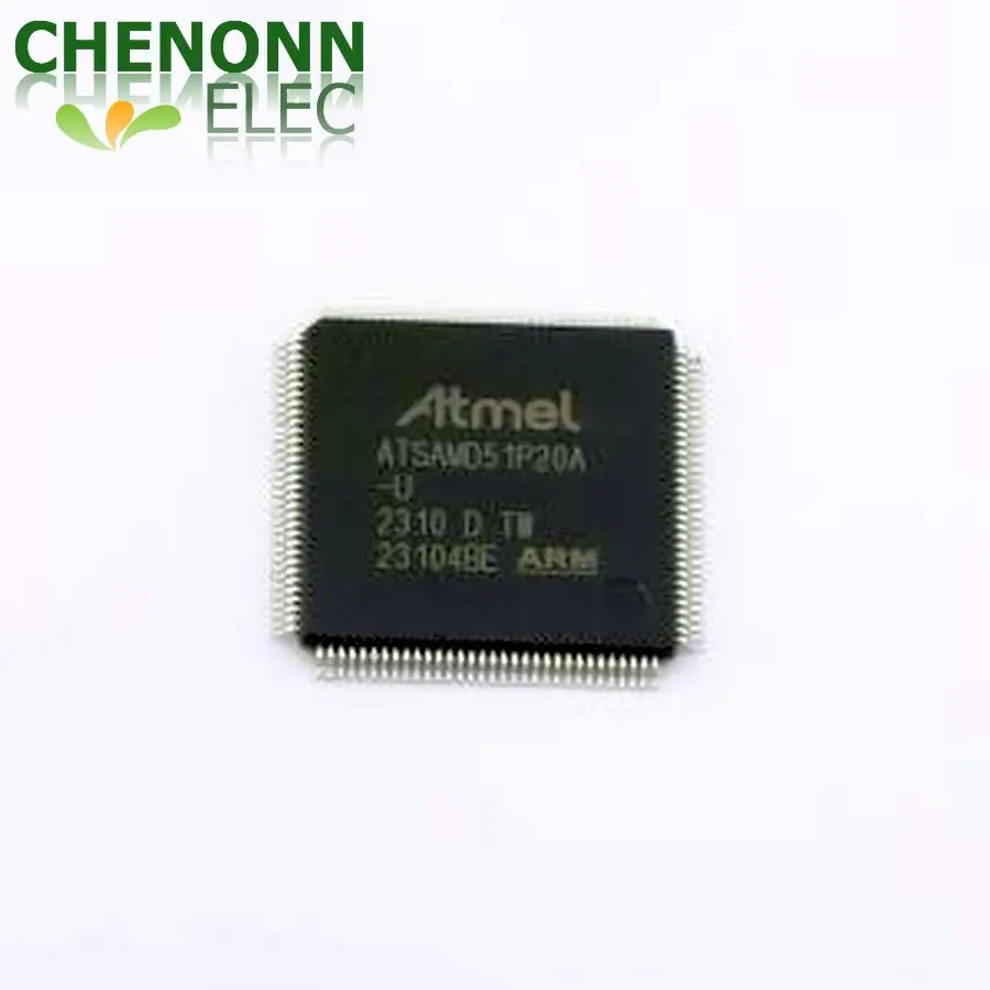 2pcs-lot-atsamd51p20a-au-microcontrollers