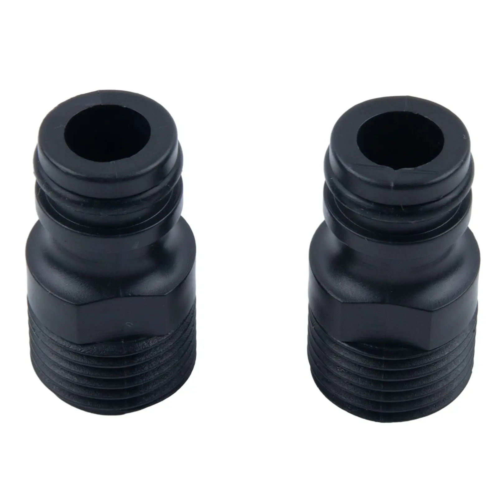 Hot New 2pcs Nipple Pipe Connector Tap Adaptor Quick Coupler Replacement Threaded 2pcs 4 Points Components Easy To Use