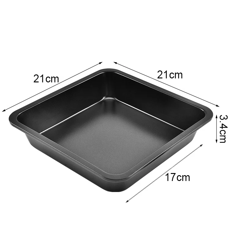 8 Inch Air Friteuse Accessoires Vierkante Airfryer Grill Spies Rack Houder Oven Taart Bakpan Voor 5.5L COSORI Ninja Philips Mand