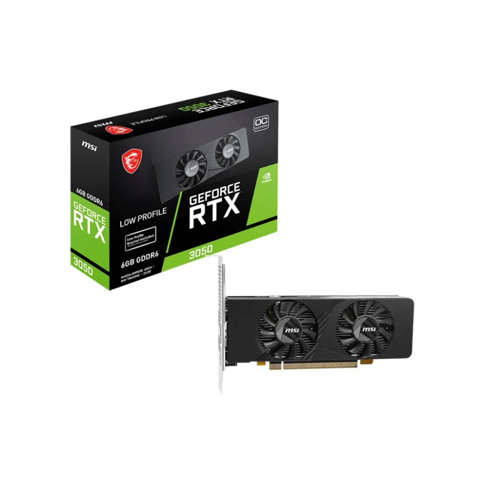 بطاقة غراف. MSI GeForce RTX 3050 LP E 6G OC