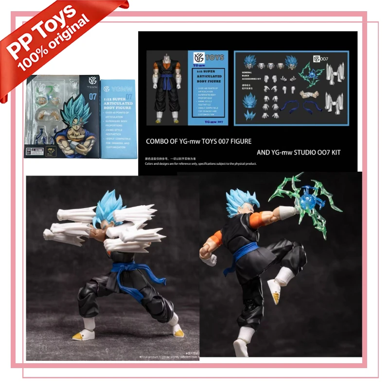

Original YGMW Studio Dragon Ball Vegetto 007 Vegetto OC TOYS 07 Hero Super Saiyan Blue Vegito Collection Gift