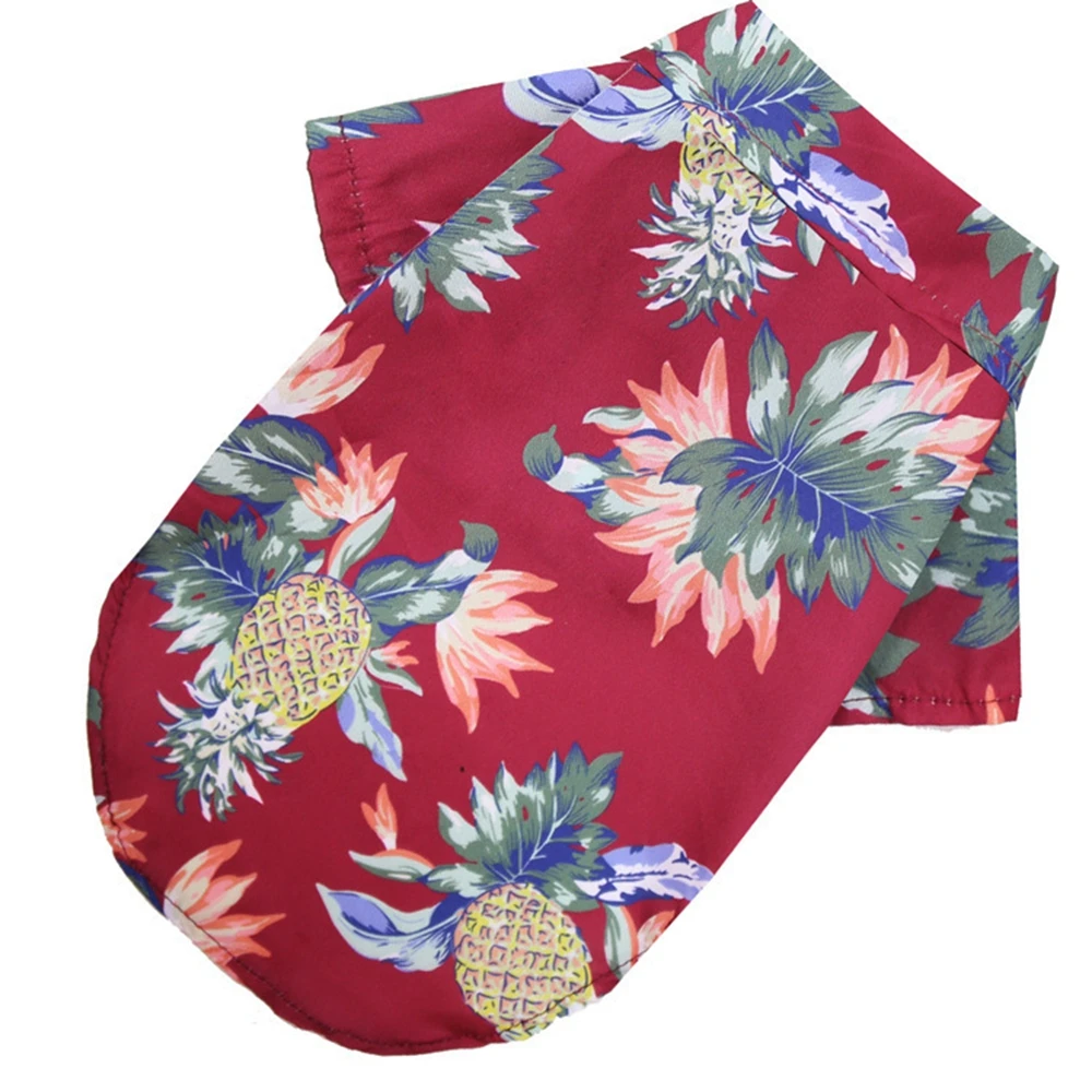 

Breathable Beach T-Shirt Clothing Summer Chihuahua Cat Clothes Dog Shirts Pet Vest Pet Products