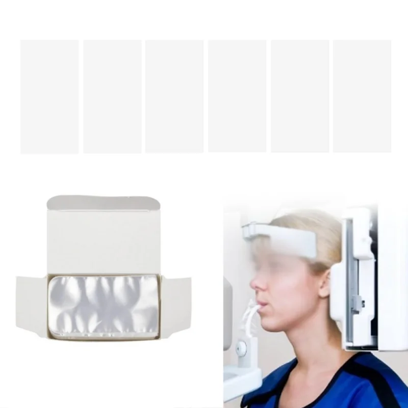 100pcs/box Disposable Dental CT Bite Sleeve Panoramic X-Ray Machine Bite Block Protective Cover Isolation Protective Film