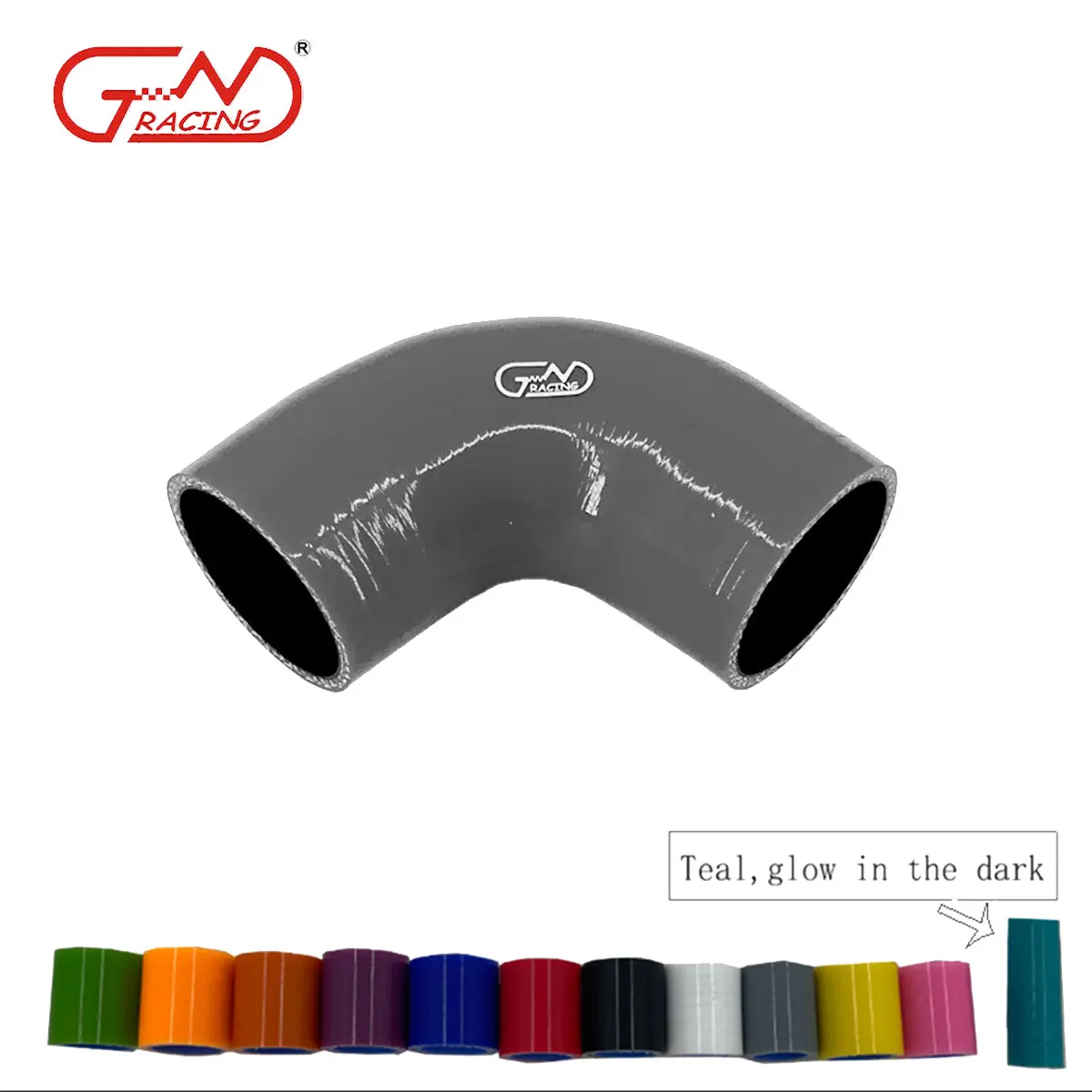 

Универсальный силиконовый шланг, 90-градусный разъем, автомобильный интеркулер, турбо-впускная труба, муфта серого цвета, разные размеры