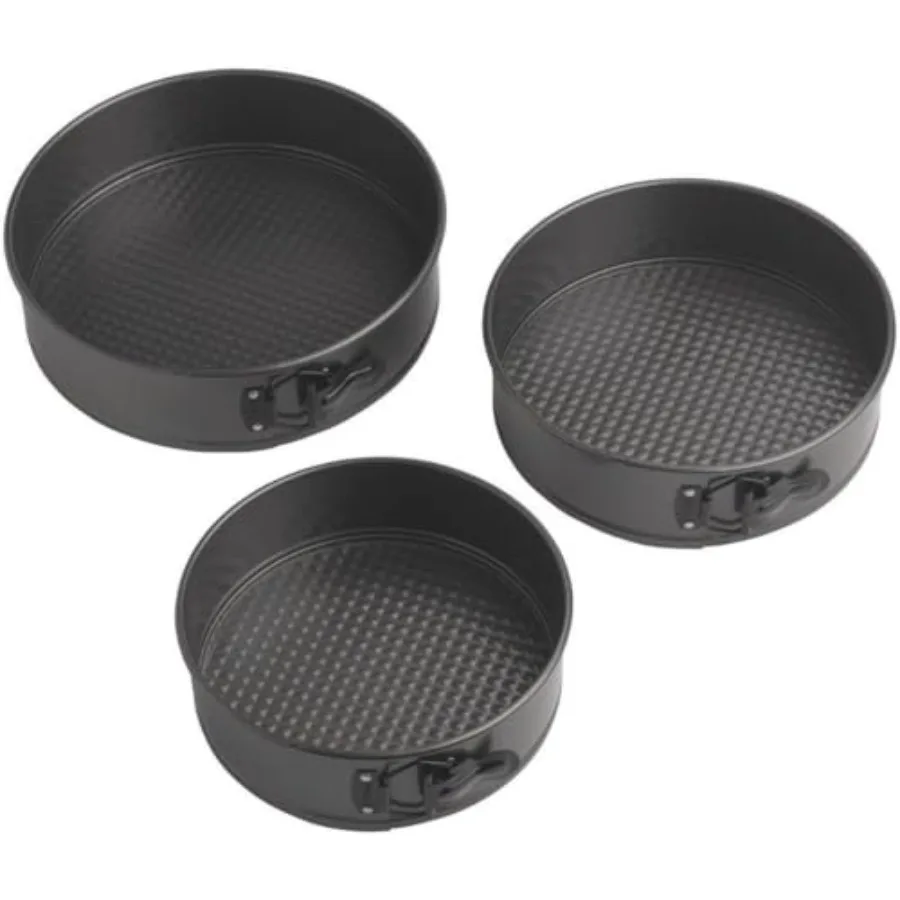 

Набор форм для чизкейка Gold Non-Stick 89 10 дюймов, из нержавеющей стали, без ПФА, упаковка может отличаться.