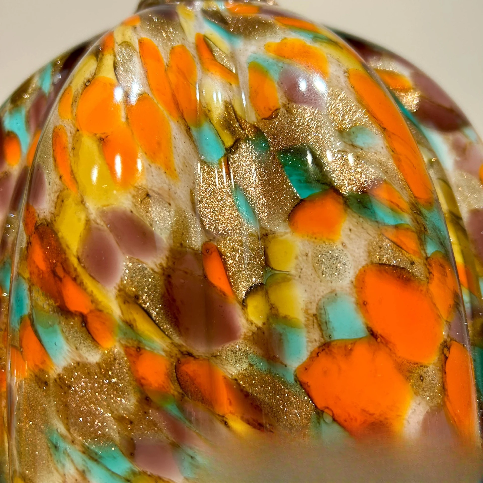 Handmade glazed light luxury pumpkin art ornament high-end exquisite desktop entrance cabinet decorative ornament