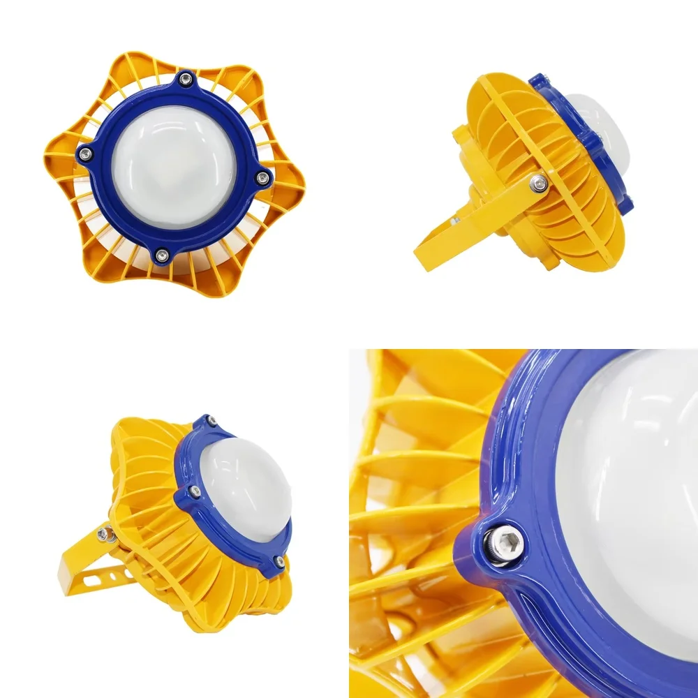

Explosion Proof LED High Bay Lamp for Station Outdoor Use IP65 Flameproof Industrial Lighting Fixture for Hazardous Areas