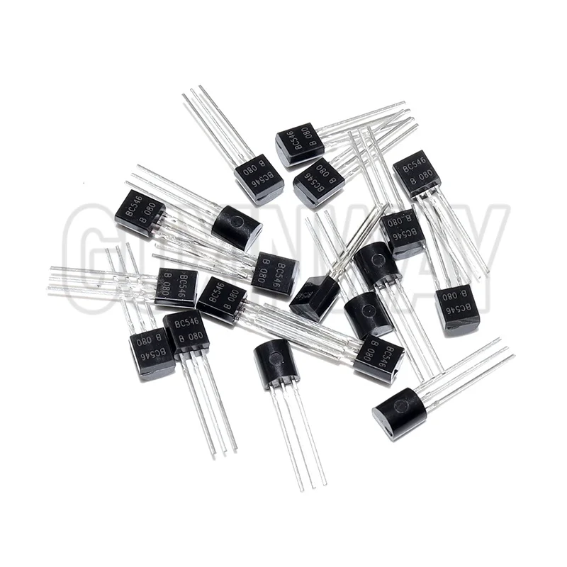 50PCS BC546B TO-92 Transistors BC547B BC556B TO92 BC546 BC547 BC556