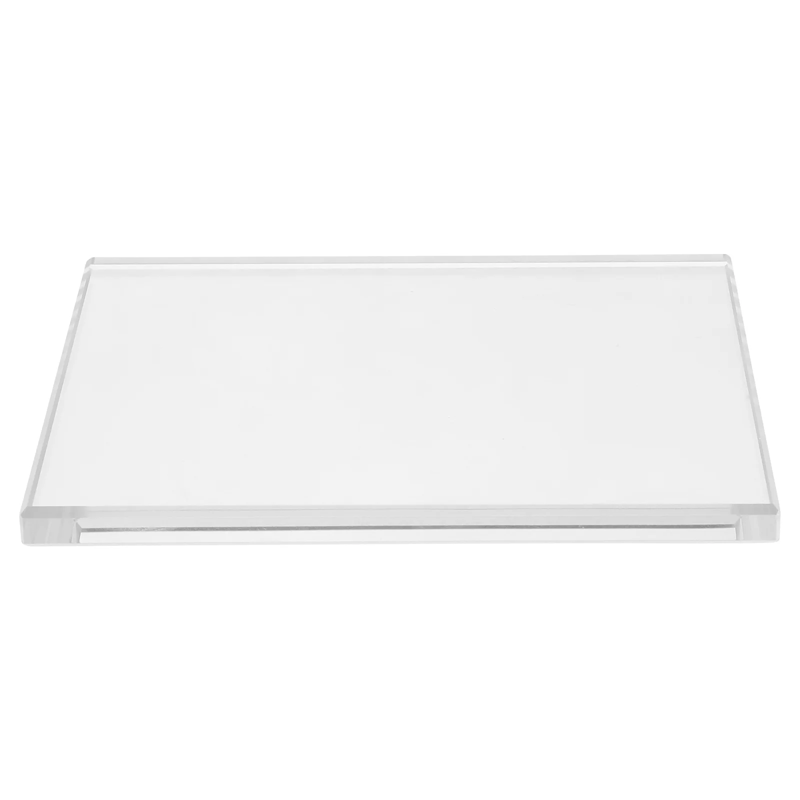 

Tempered Glass Sheet Clear Hardness Grinding Scraping Plate Backing Pad for Handmade Glass Sheet Cuting Pad