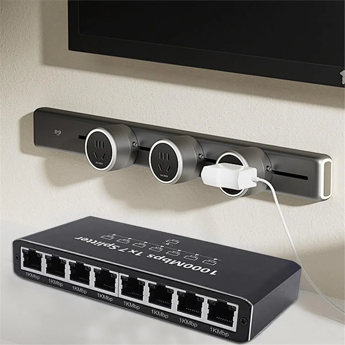 a60i-ギガビット-rj45-スプリッター-イーサネット拡張アダプター-1000mbps-ネットワーク-コネクタ-pc-ラップトップ-ボックス-ルーター-1-～-7-用