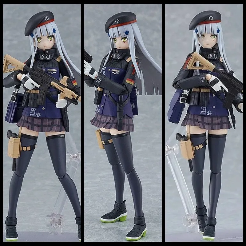 Girl Frontline Hk416 Figma 573 Mobile Doll Assault Rifle 404 Team Member Handmade Children'S Toy Birthday Gift Gifts Toy Gifts