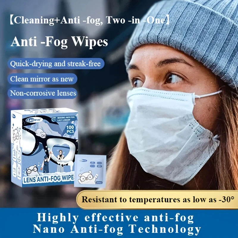 نظارات تنظيف عدسة مناديل النظارات الشمسية مناديل شاشة الهاتف المحمول مبللة مسبقًا ملفوفة بشكل فردي، وسادة مسح الكحول للنظارات الشمسية