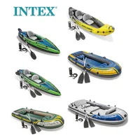 INTEX Inflatable Kayak Double Person Rubber Rafting Fishing Boat PVC Material Made in China for Sport And Entertainment