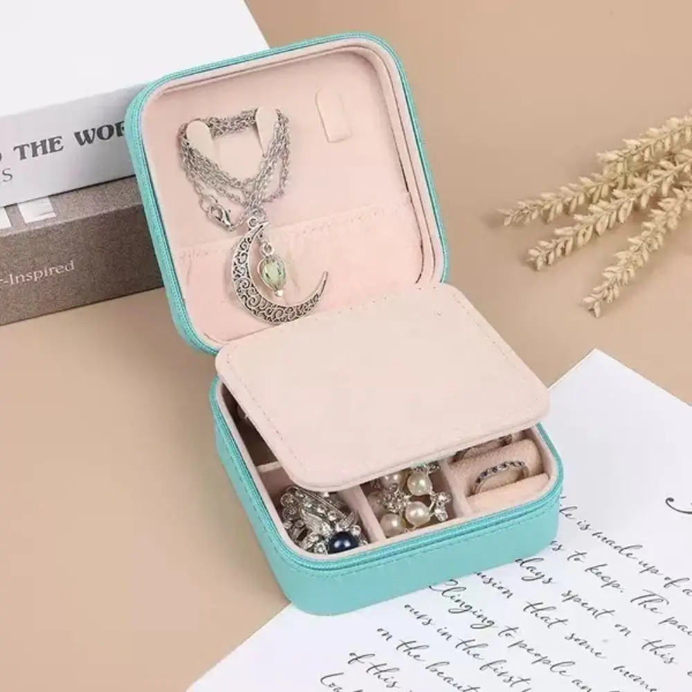 Small Small Travel Jewelry Case Essentials Personalized Mini Travel Jewelry Box Mini Protable Jewelry Holder