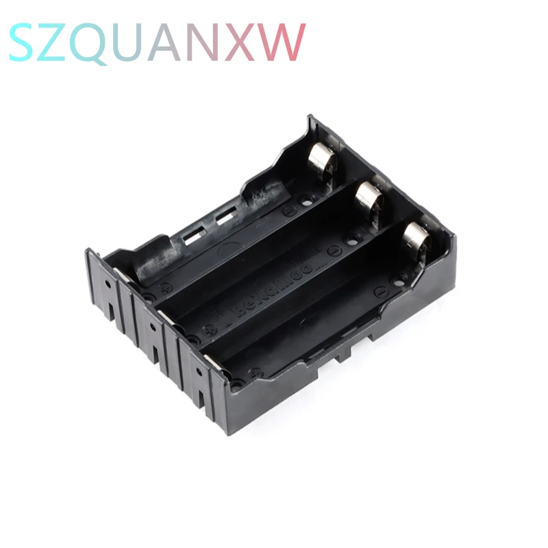 ABS 18650 قوة البنك حالات 1X 2X 3X 4X 18650 حامل البطارية صندوق تخزين 1 2 3 4 فتحة بطاريات الحاويات مع دبوس الصلب #5