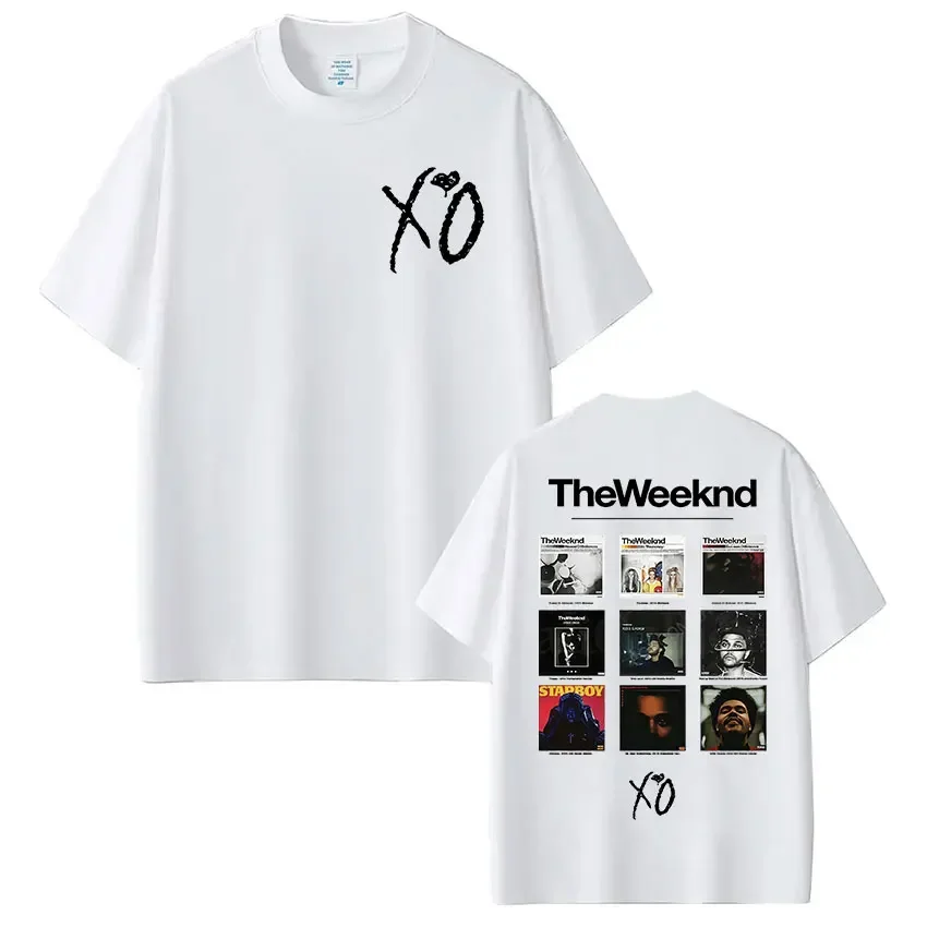 Rapper The Weeknd Xo Album 2026 Graphic T Shirts Women Men's Hip Hop T-shirt Unisex Harajuku Women's Retro Popular T-shirt