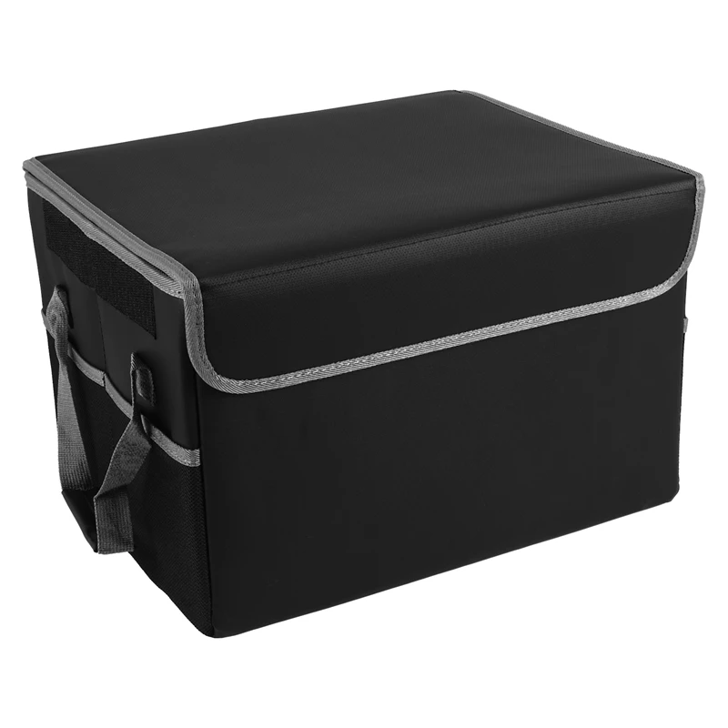 T04C-Fireproof File Box File Storage Box,Fireproof Storage File Cabinet With Lock,Portable Office Box,For Letter/Legal Folder