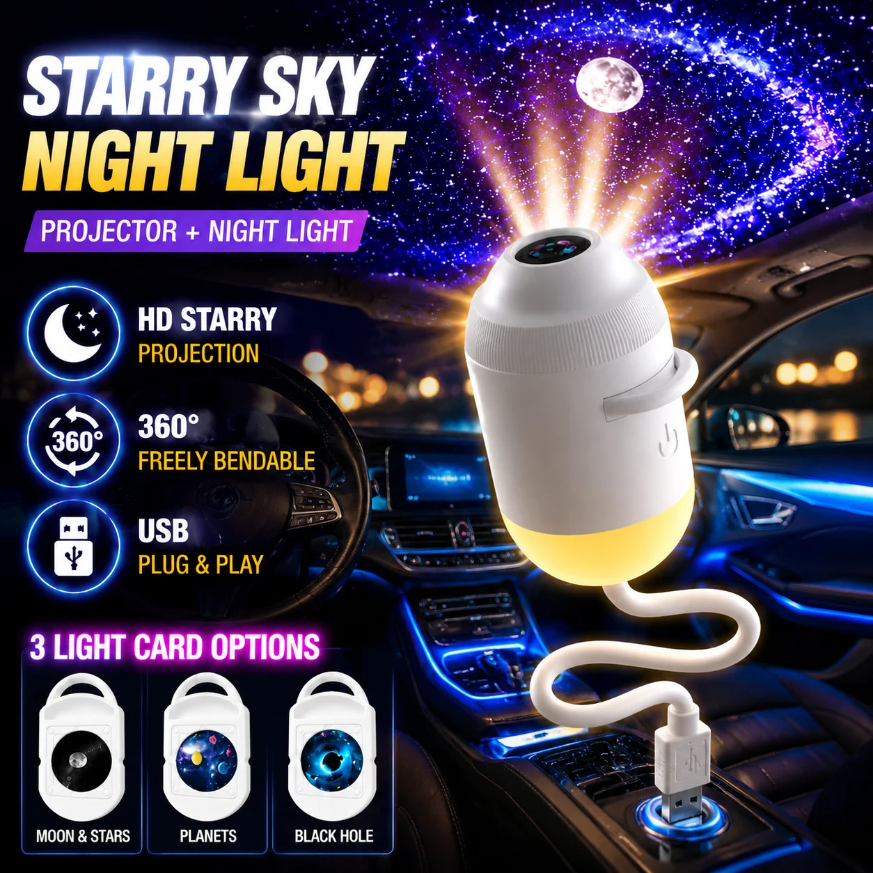 projetor-de-estrelas-usb-para-carro-luz-noturna-flexivel-hd-lampada-de-projecao-de-ceu-estrelado-planeta-lua-e-buraco-negro-lampada-de-atmosfera-para-carro-e-quarto