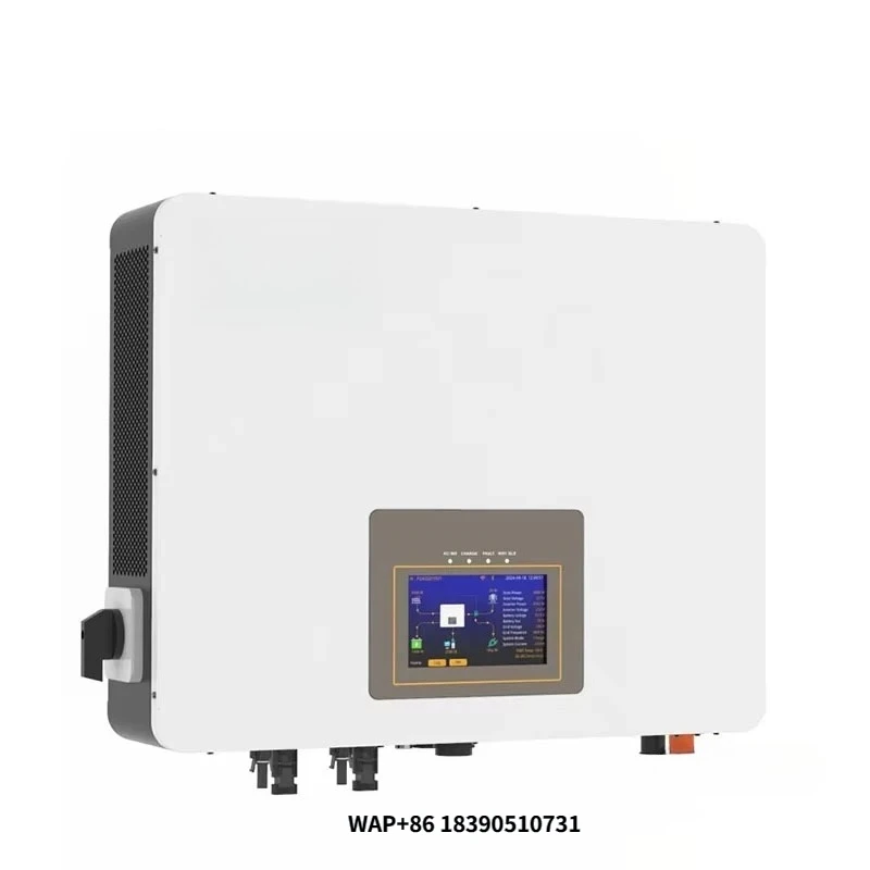 Lumentree 6.6KW Hybrid Inverter With2 Touch Screen  WiFi  Bluetooth Function  Max Parallel 6sets  Solar Inverter