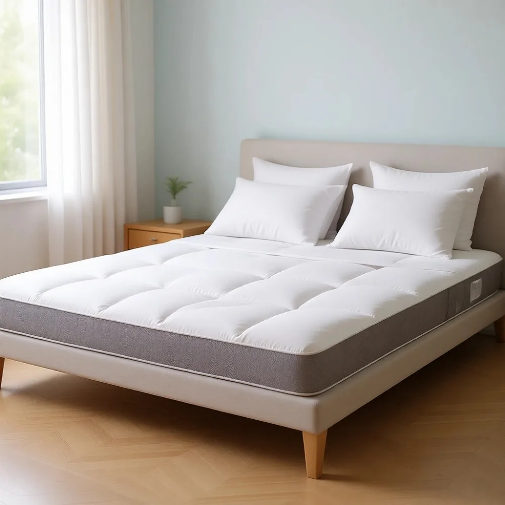 

Наматрасник Extra Firm Pillow Top для облегчения боли в спине, 1300GSM, из гелевой пены с эффектом памяти, с глубоким карманом, размер Queen