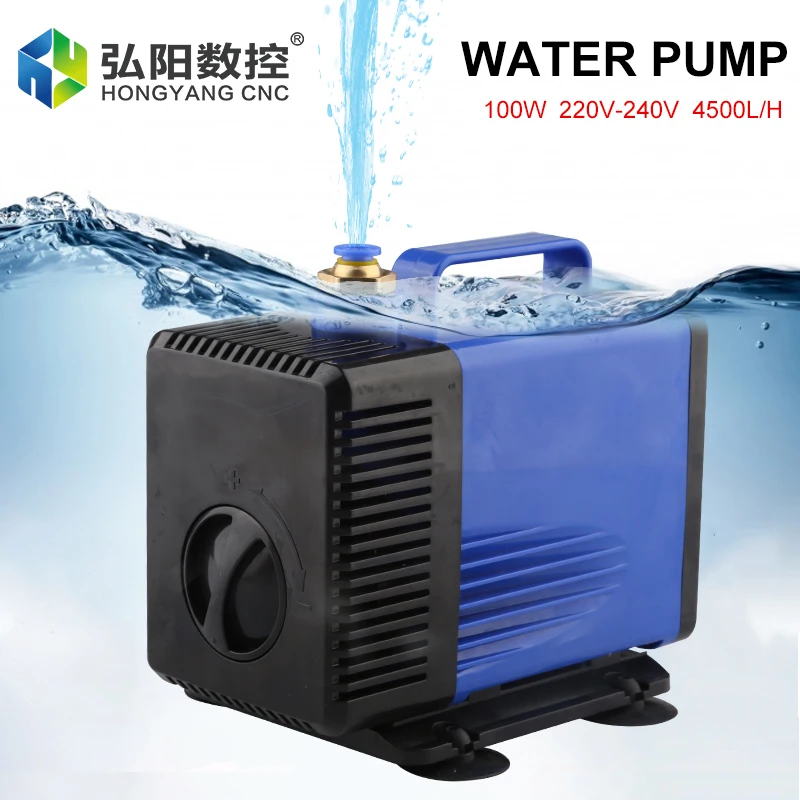 

Water Pump 100w 4.5m Submersible Pump 4500l/H Cnc Router Spindle Motor Cooling Co2 Laser Engraving & Cutting Machine