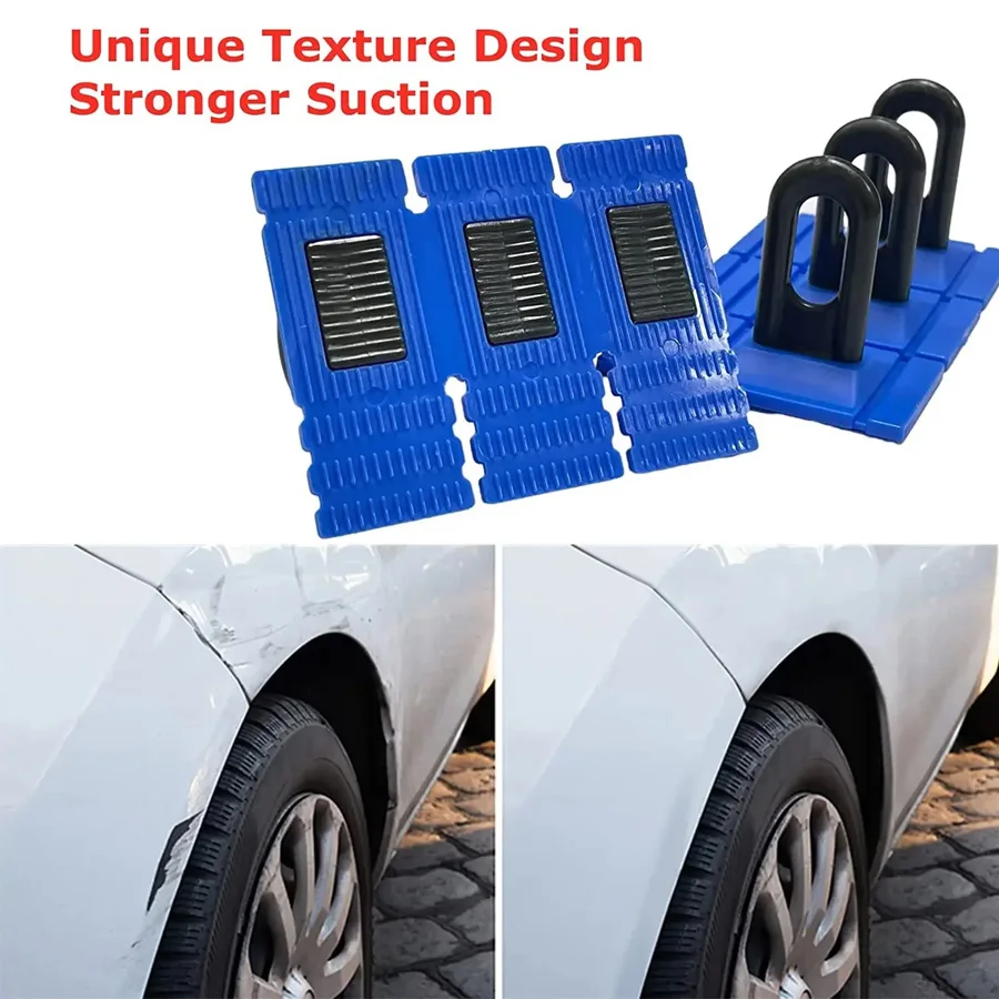 New Car Dent Repair Tool Auto Dent Puller Kit Heavy Duty Cars Body Dent Remover Glue Pulling Tabs Blue Pull Tools