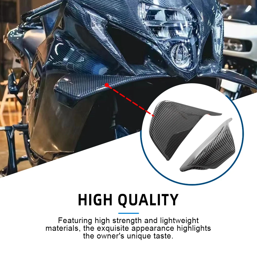 Suitable for Suzuki GSXR1300 GSX-R1300 2021-2024 2022 2023 motorcycle side aerodynamic wings, fixed wing fairings, side spoilers