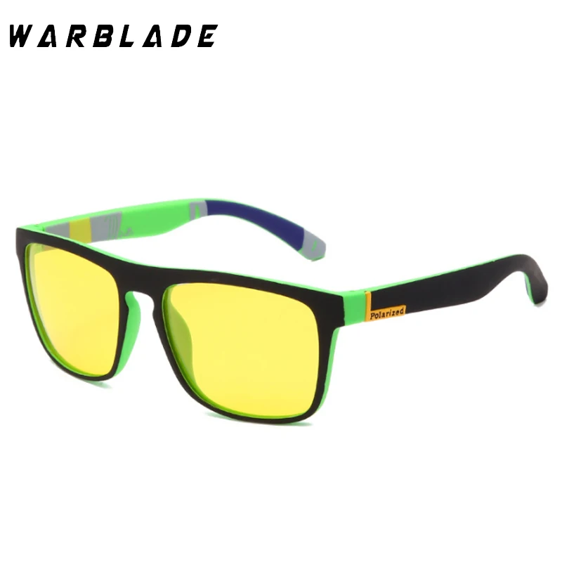 Fashion Men Night Vision Glasses Women Polarized Sunglasses Yellow Lens Anti-Glare Goggle Night Driving Sunglasses Eyewear UV400