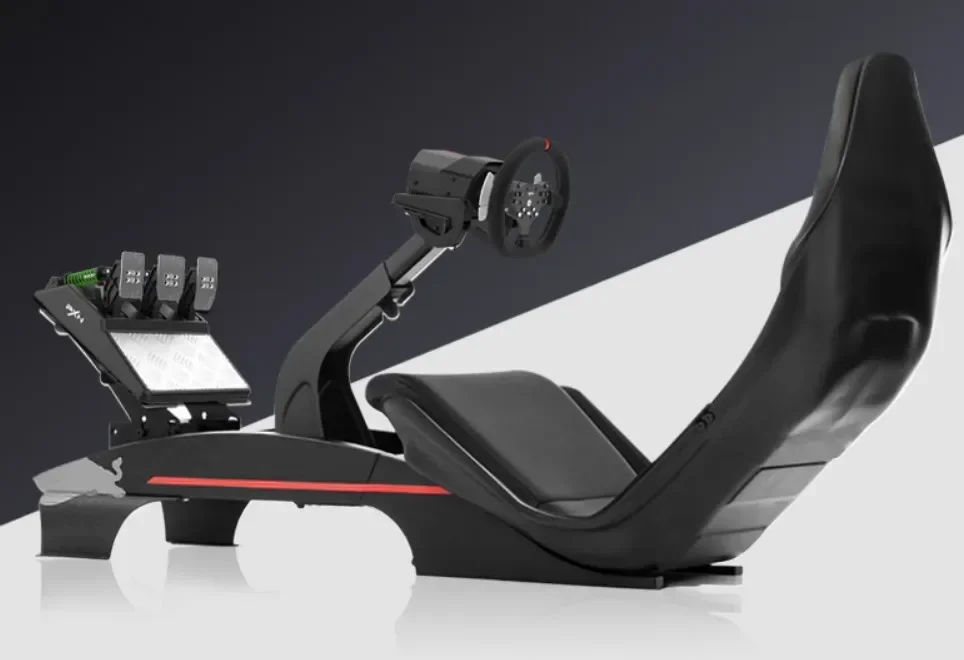 رافعة تروس قابض فرامل الخانق لمحاكاة السيارة 900 درجة متوافقة مع عجلة قيادة الألعاب PC XBOX ONE PS4 #3