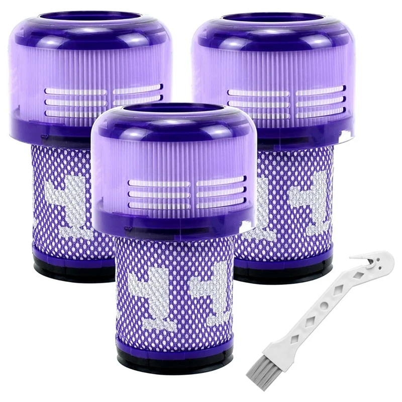 다이슨 V12 필터 액세서리 키트, 슬림 무선 진공 및 V12 슬림 진공 감지, 부품 번호 971517-01