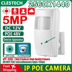 Ses Mikrofon Metal 5MP Sivri Koni Lens Güvenlik Cctv Mini IP Kamera 48VPOE Probu Kapalı Akıllı Ev H265 HD XMEYE Braketi Var