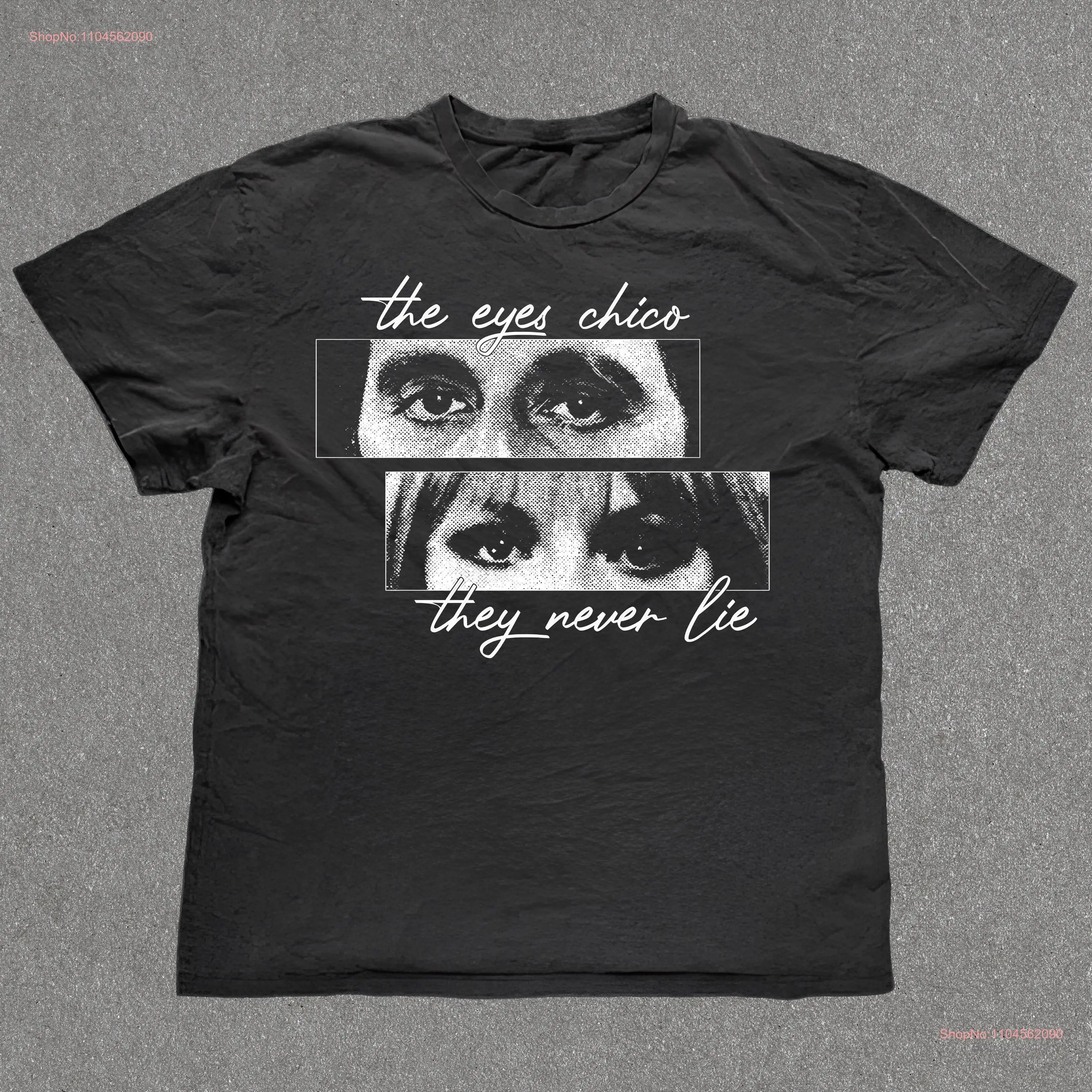 Scarface T Shirt The Eyes Chico They Never Lie Al Pacino And Michelle Pfeiffer Tony Montana Vintage Retro